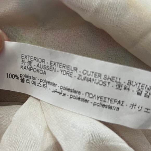 NWT - Zara Women’s Floral Print Chiffon Maxi Dress - Size L - Picture 13 of 13